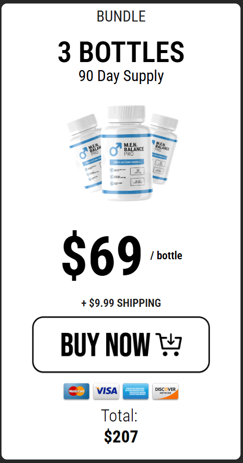 men balance pro 3 bottle